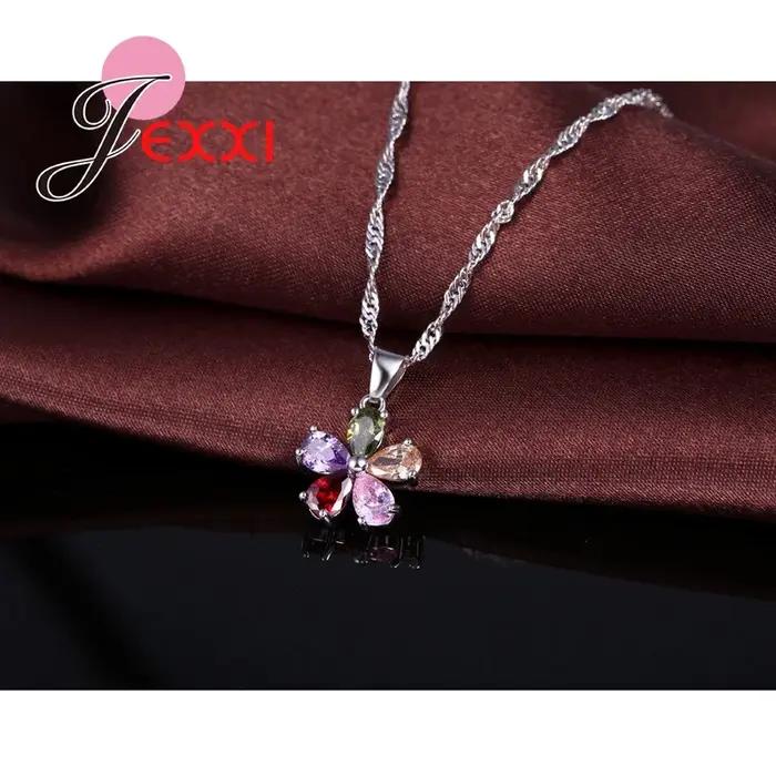 Ensemble de bijoux de mariage en cristal autrichien