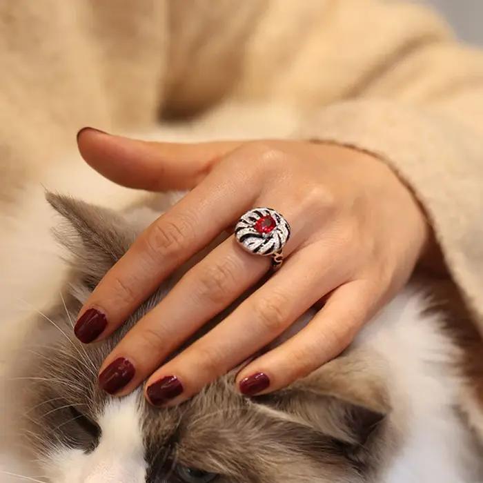 Foydjew 2023 nouvelle tendance moderne rétro motif zèbre rubis ensembles de bijoux mode européenne américaine léopard anneaux boucles d'oreilles pendantes