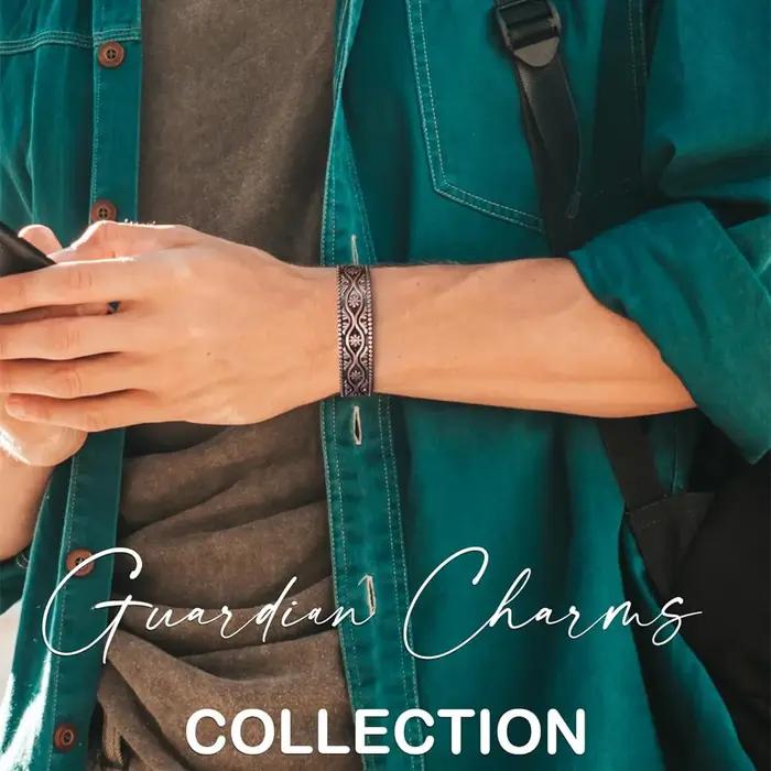 ARADOO – Bracelet manchette magnétique en cuivre pur