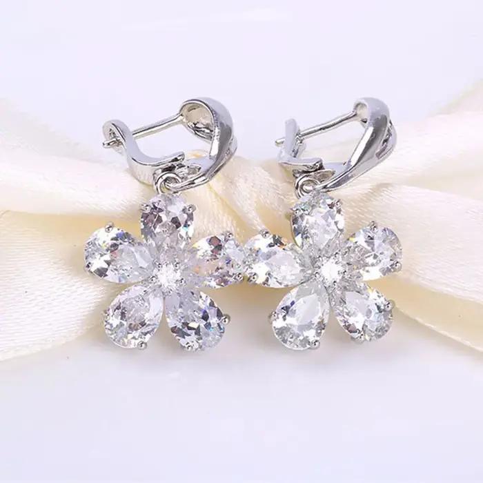 HUAMI – boucles d'oreilles pendantes en or plaqué 18K