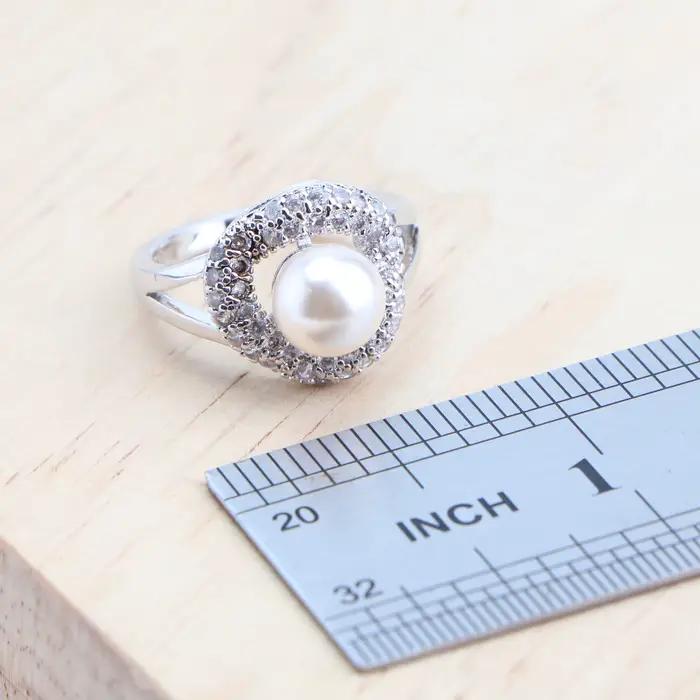 Ensemble de Bijoux en Perles Naturelles en Argent 925
