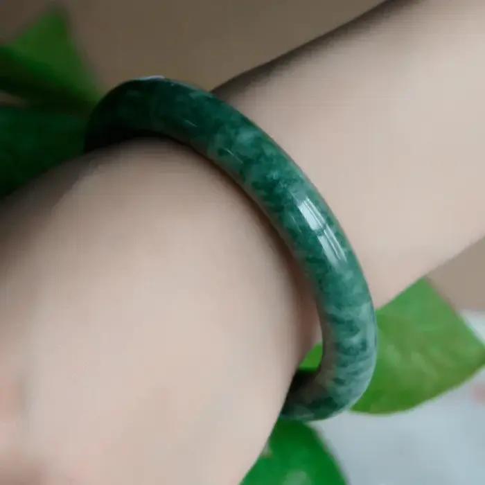 Bracelets en Jade véritable pour femmes, bracelets verts, bijoux naturels, breloques, pierres précie