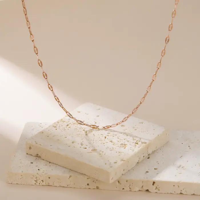Kkjoy chaîne collier exquis femmes bourse Simple à la mode Style porté rassemblements pratique bijoux cadeaux affaires loisirs