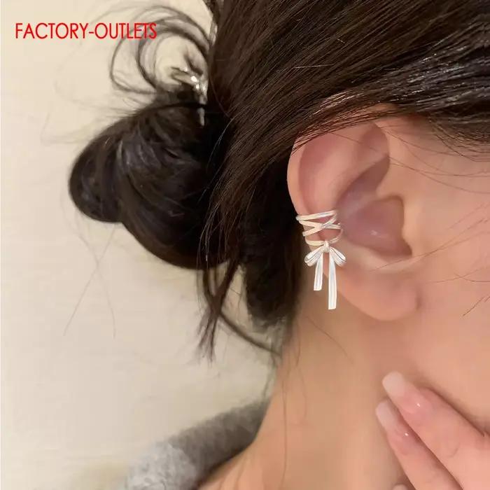 Boucles d'oreilles en argent Sterling 925 véritable pour femmes