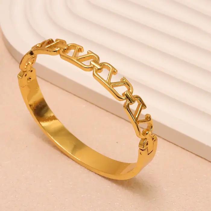 Bracelet élégant en or plaqué acier inoxydable design nid d'abeille bijou de mode pour femmes bureau carrière occasions spéciales