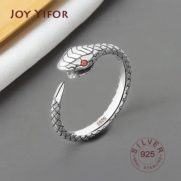 BFCLUB-Bague serpent géométrique réglable pour femme, bijoux fins minimalistes, cadeau de fête, docu