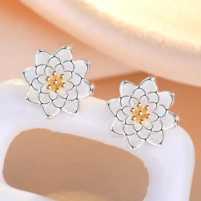 Boucles d'oreilles en argent Sterling 925 pour femmes, bijoux de fiançailles, de mariage, à la mode,