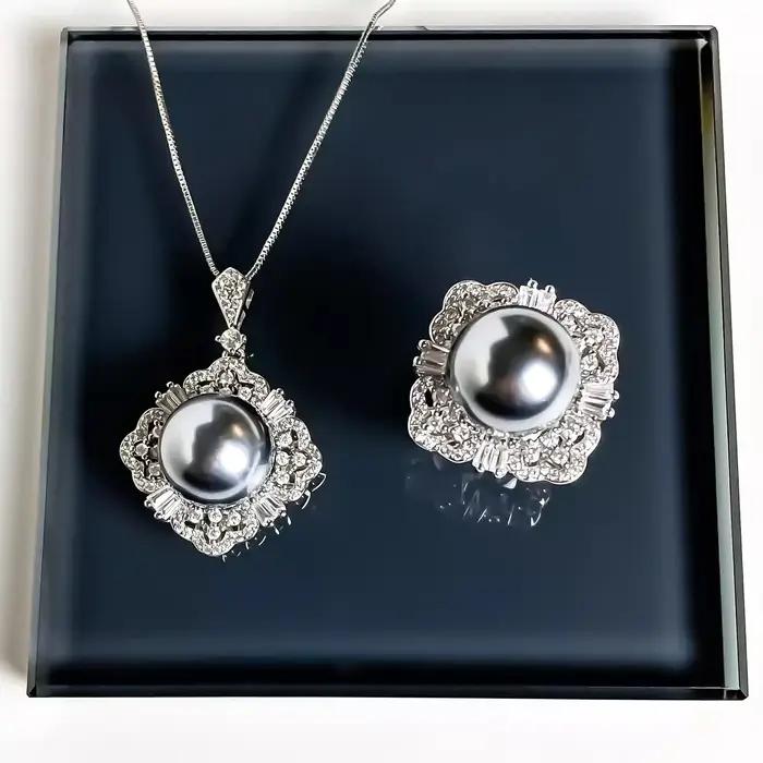 Foyimagination ew-Ensembles de bijoux de mariage pour femmes