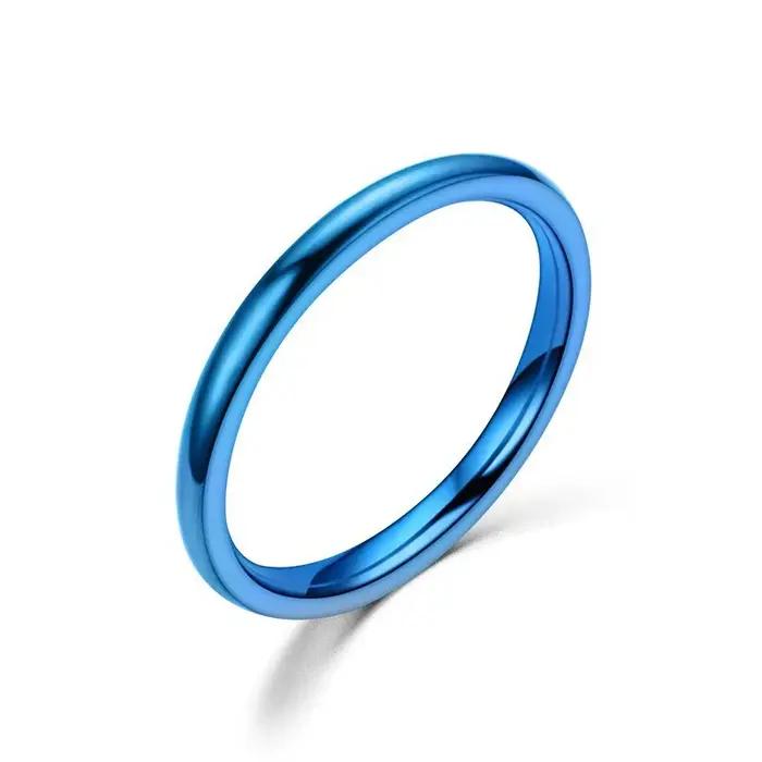 Bague en titane simple pour femmes et hommes alliance de mariage haute qualité pour occasions spéciales partys anniversaires fiançailles
