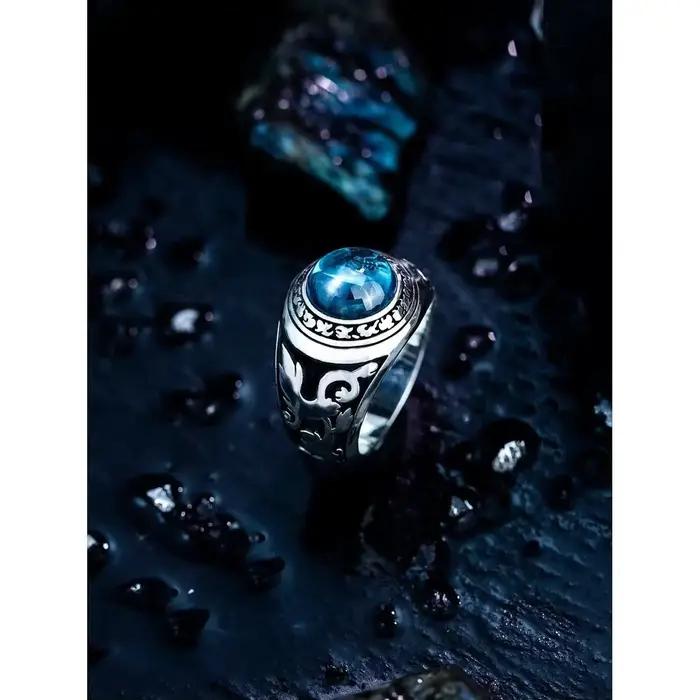 Katekyo Hitman Reborn! Bague Vongola Sky Ring, accessoire d'anime pour hommes et étudiants