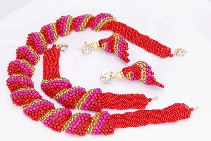Dudo bijoux américain Bracelet boucles d'oreilles collier ensembles