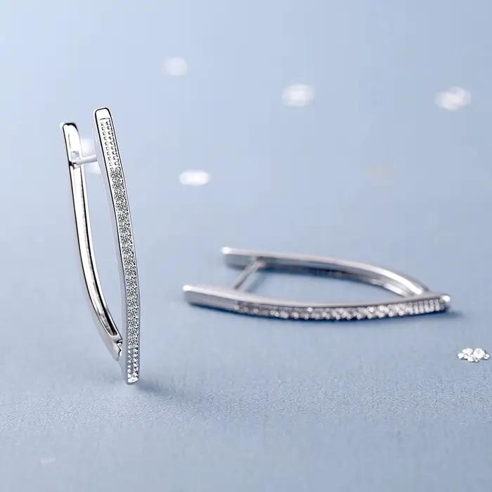 Boucle d'oreille 18 carats en or véritable