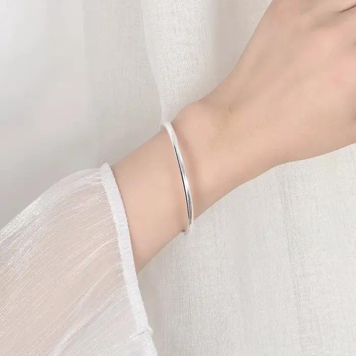 Bracelets en argent Sterling 925 pour femmes modernes engagement bijoux de luxe occasions spéciales