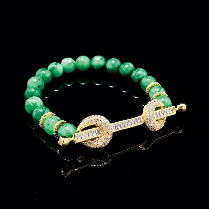 Bracelet de perles en pierre naturelle pour femmes
