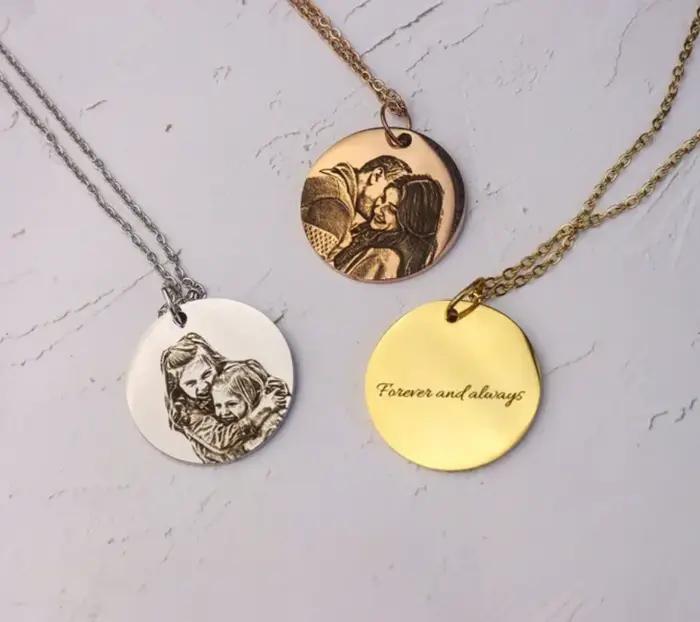 Collier Photo personnalisé Unique