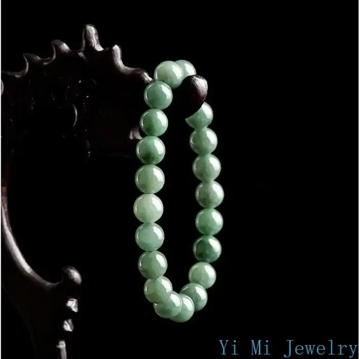 Bracelets de perles de Jade birman