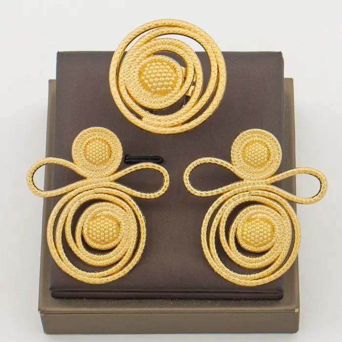 Ensemble de bijoux de luxe 2 pièces pour femmes