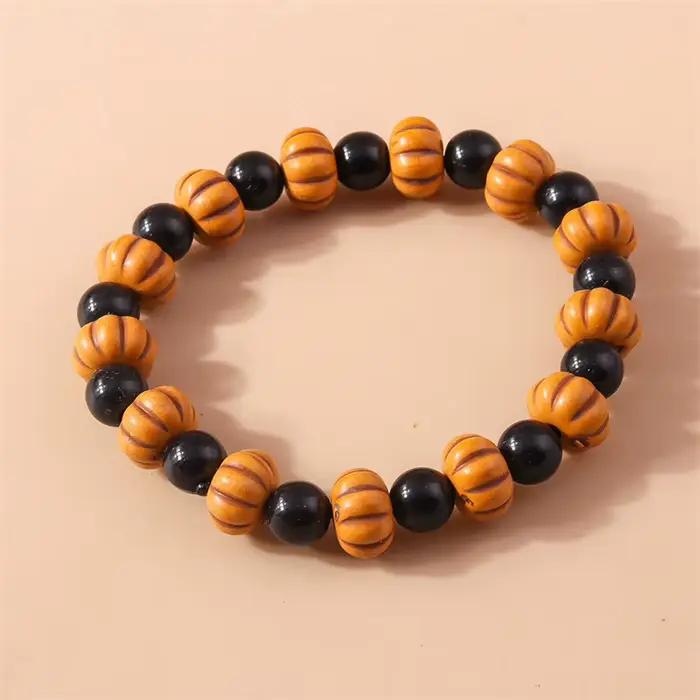 Bracelet de perles fait à la main pour femmes, bracelets et bracelets élastiques, perles colorées, f