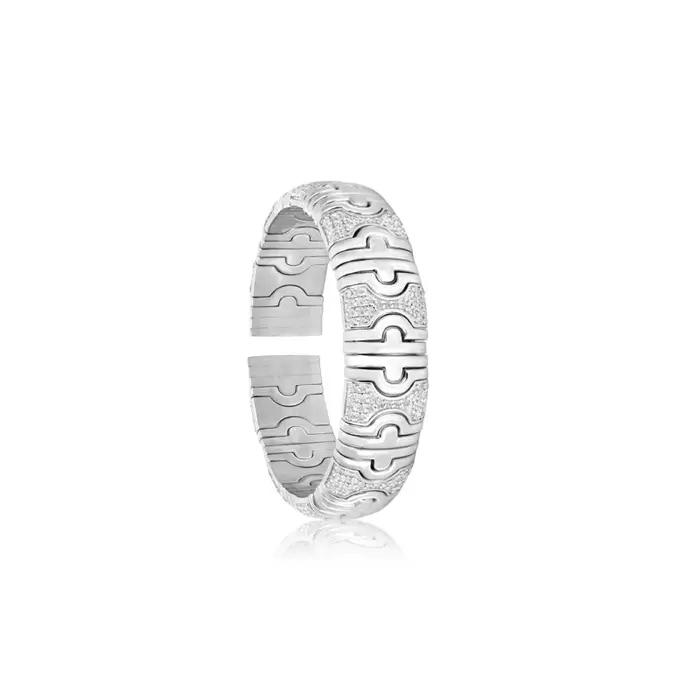 Bellux-Bracelet artificiel astique en Argent 925 Plaqué Or
