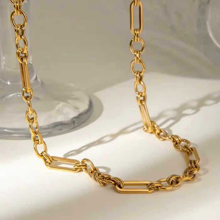 Collier plaqué or 18 carats Yori Simple Jewelry
