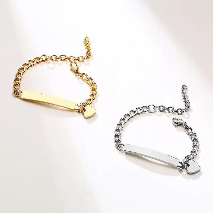 Bracelet personnalisé avec nom mignon