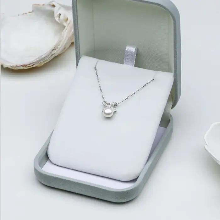 Collier de perles naturelles d'eau douce Non nucléées pour femme