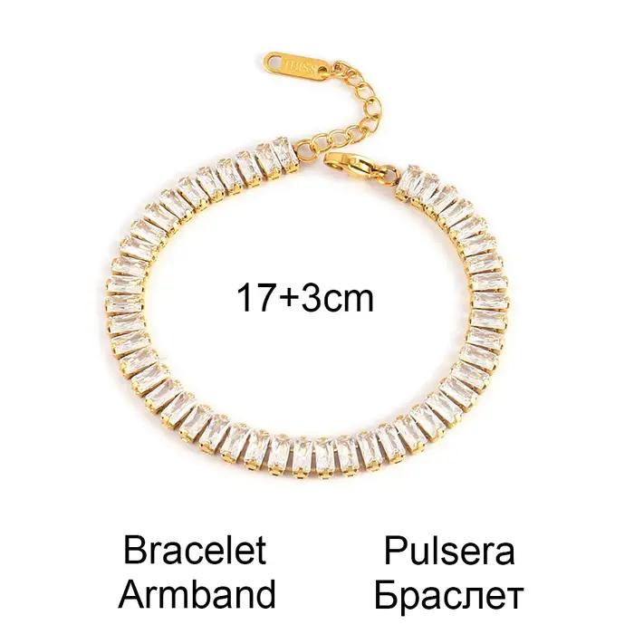 Collier Ras du Cou en Acier Inoxydable pour Femme, Clip Brcorporelle, Blanc, Vert, Cubique, Bijoux,