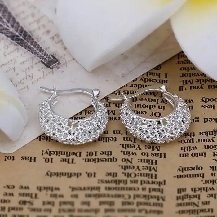 Boucles d'oreilles en argent 925 pur pour femmes