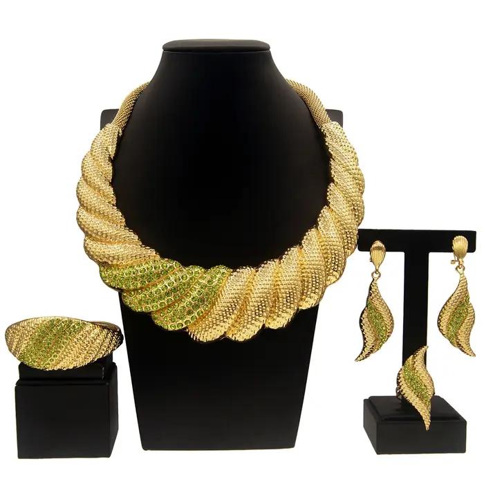 Ensembles de bijoux plaqués or pour femmes