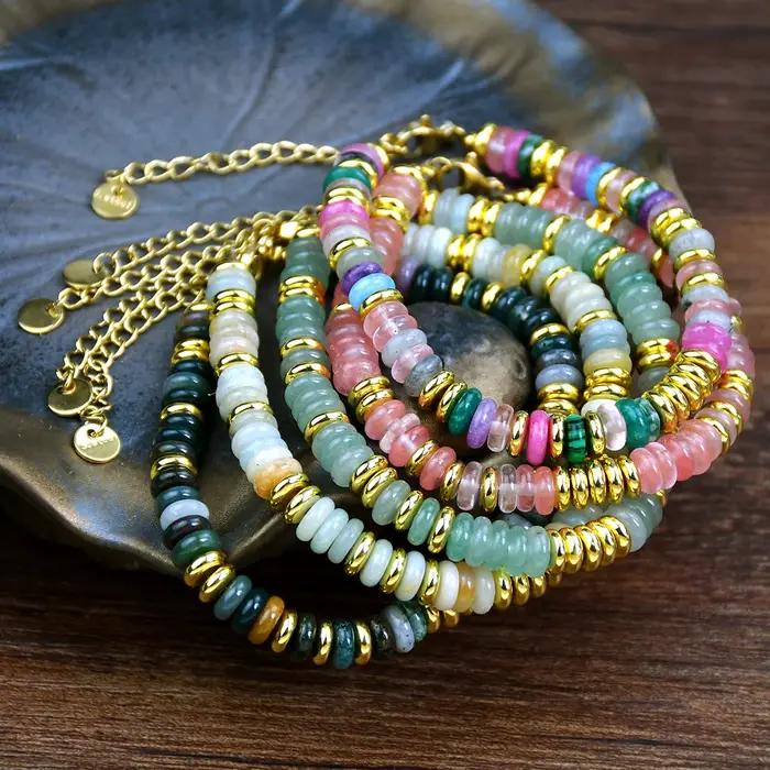 Bracelet de perles en pierre naturelle pour femmes