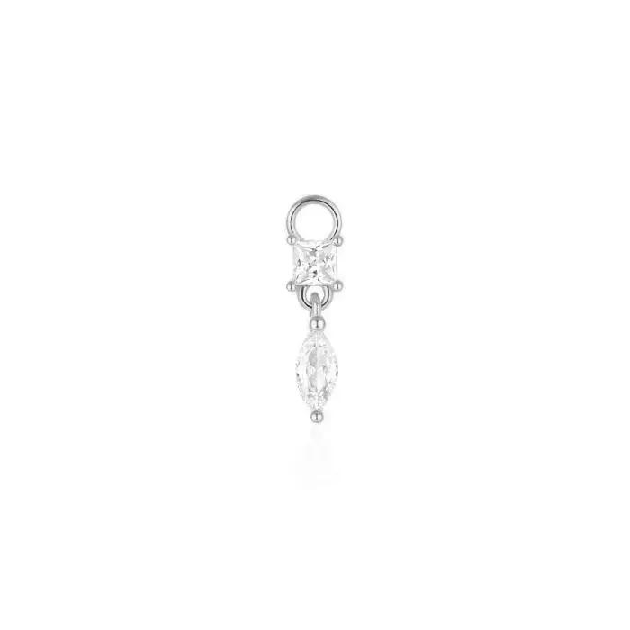 Aide bohème Mandala fleur de Lotus Punk boucle d'oreille géométrique caché Helix Piercing 925 argent Halloween accessoires cadeau bijoux