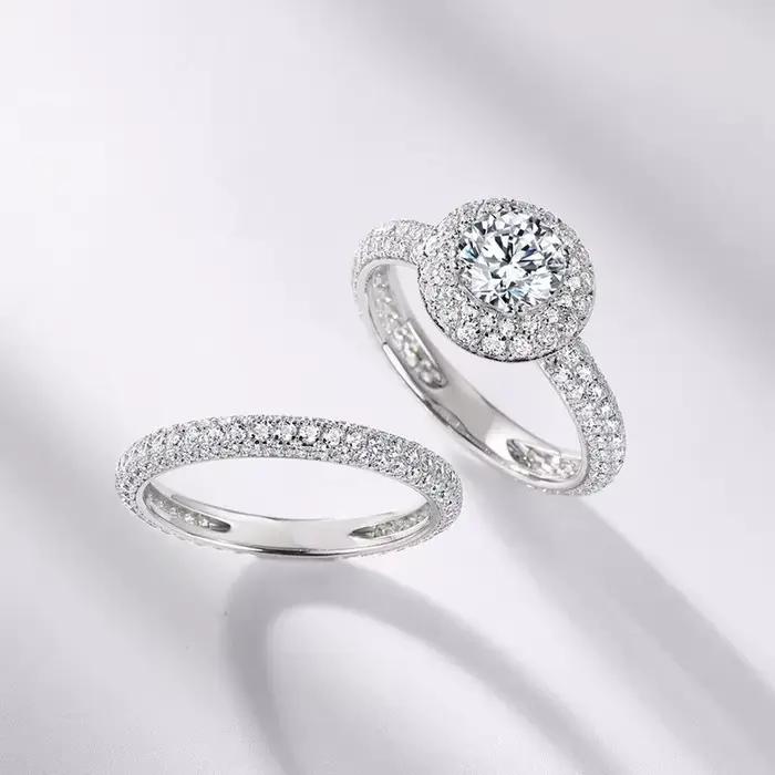 Metis – bague de luxe en Moissanite, certificat GRA, bagues en diamant de laboratoire, bijoux de mariage pour femmes, plaqué or 18 carats, argent S925