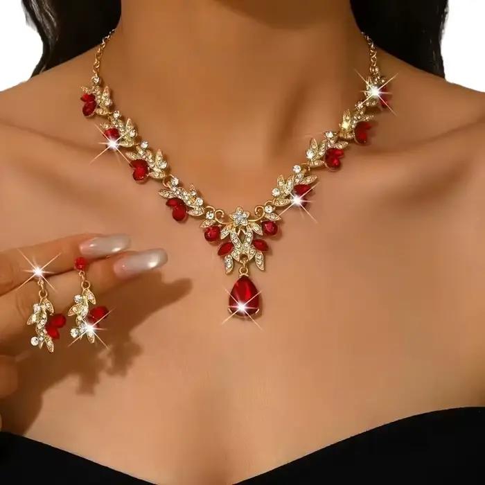 Parure de bijoux pour robe de mariée : Couronne