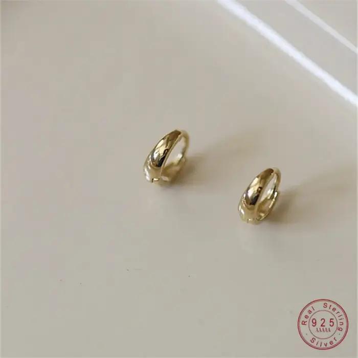 Boucles doreilles geometriques argent sterling 925 plaquees or 14k pour femmes occasions speciales elegance distinction