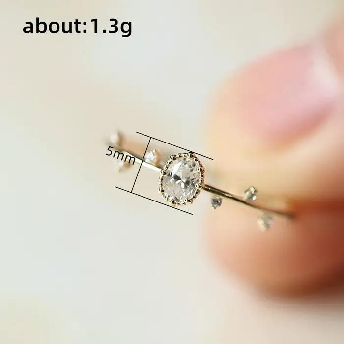 Huretailers-Bague en or pour femme