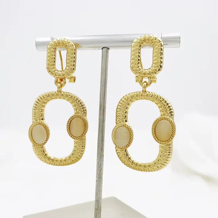 Ensembles de bijoux plaqués or 18 carats de Dubaï pour femmes