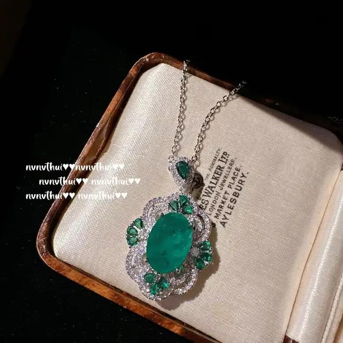 Ensemble de bijoux de mariage en argent 925 pour femme