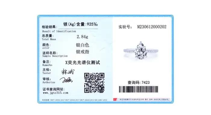 Bague Moissanite en diamant de laboratoire pour femmes