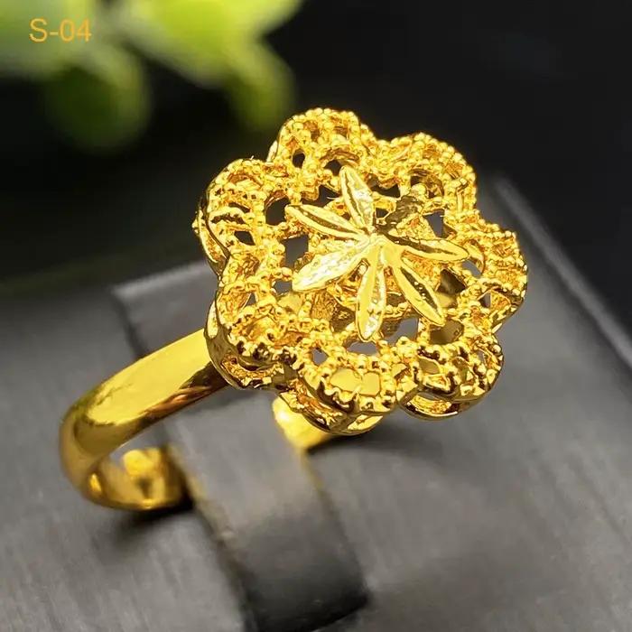 Ensemble de bijoux de luxe en plaqué or 24 carats pour mariage et cérémonies bohèmes femmes occasions spéciales