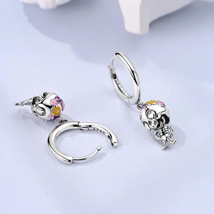 Boucles d'oreilles en argent Sterling 925 pour femmes et hommes
