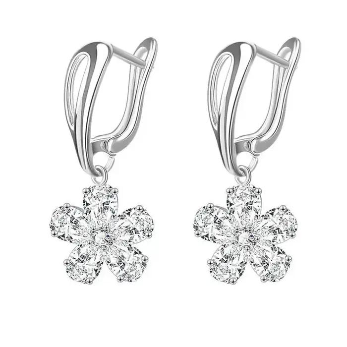 HUAMI – boucles d'oreilles pendantes en or plaqué 18K