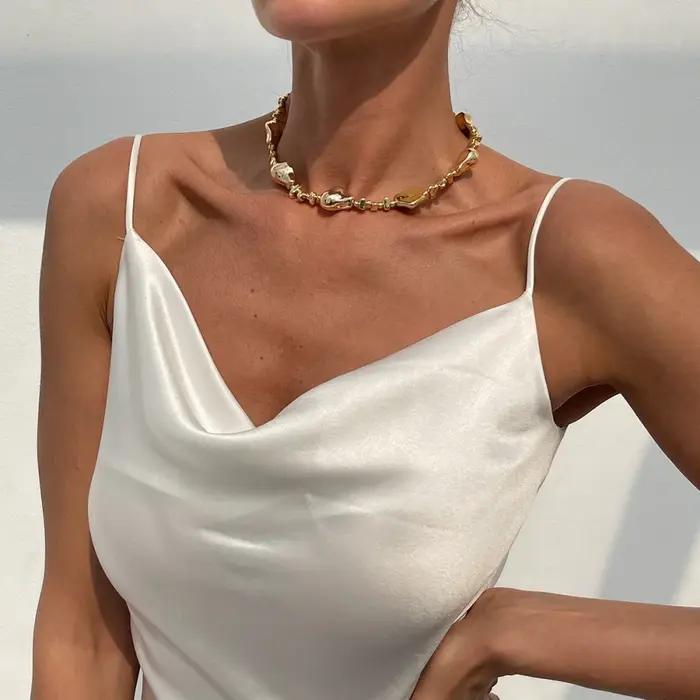 Collier irrégulier élégant