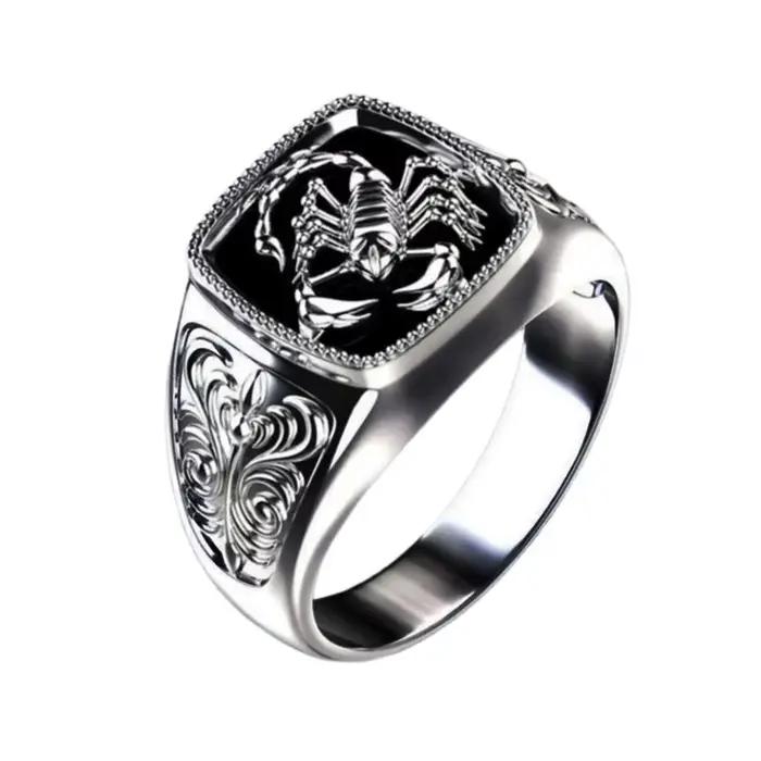Bague en argent sterling 925 classique vintage de luxe pour homme et femme alliance de mariage et de fiançailles bijoux fins cadeau occasions spéciales