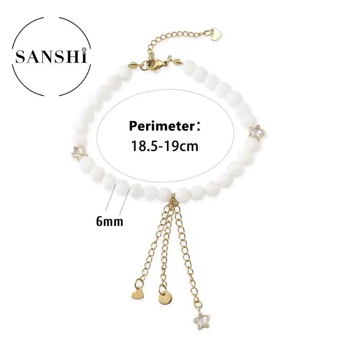 Bracelet en pierre de lune naturelle de haute qualité pour hommes et femmes
