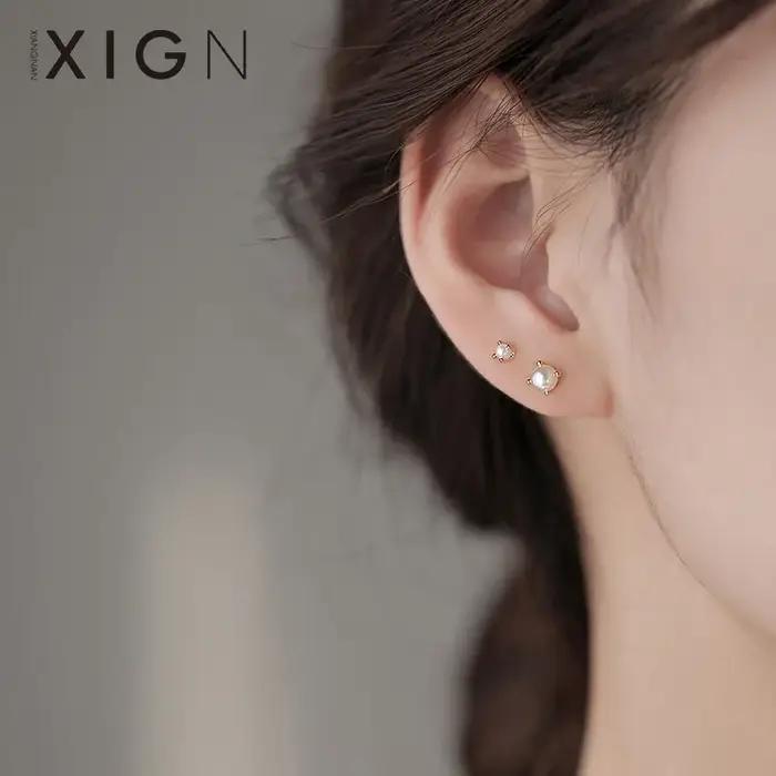 Boucles d'oreilles élégantes en argent Sterling pour femmes