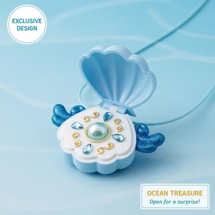 Collier coquillage Mermaid Melody Pichi Pitch, pendentif cosplay anime, médaillon magique princesse perle, bijoux dessin animé, cadeau pour les fans