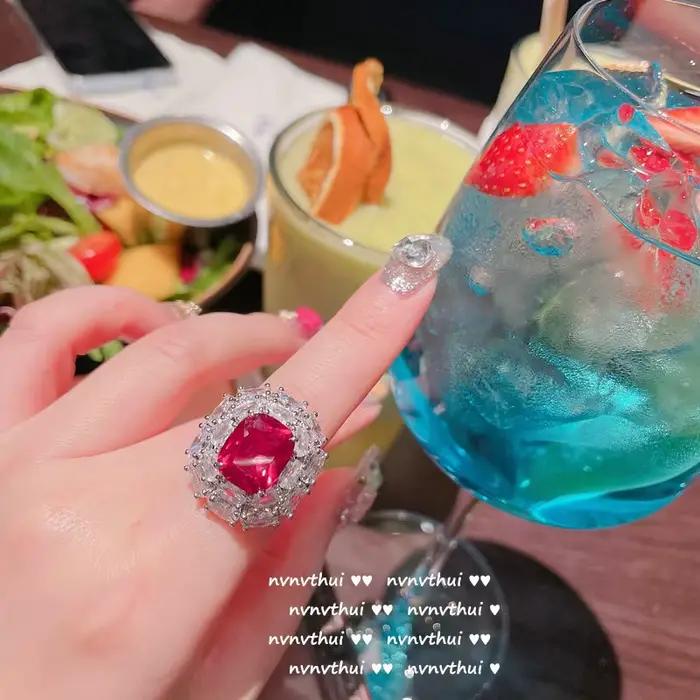 Chimfraîchement Lab AdrenJewelry Ensembles de bijoux en argent 2023 pour femmes