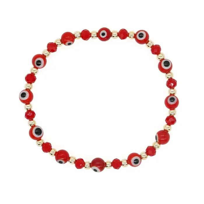 Bracelet de style ethnique bohème transfrontalier populaire avec perles de cuivre