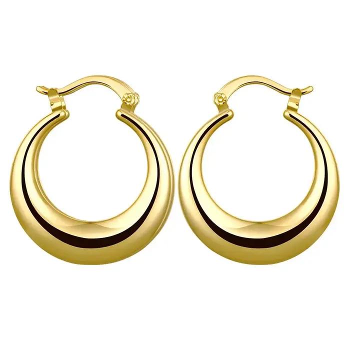 Boucles d'oreilles couleur or Rose pour femmes