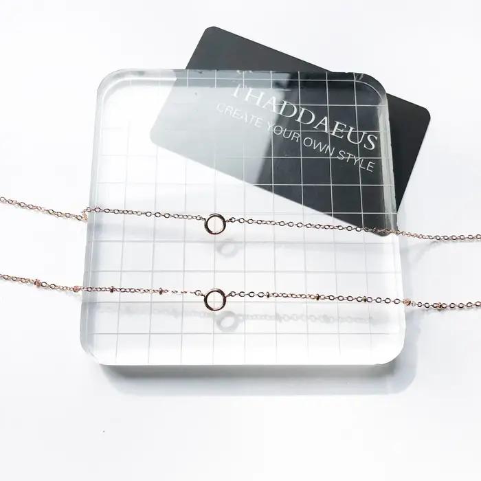 Collier à breloques en argent Sterling 925 pour femmes